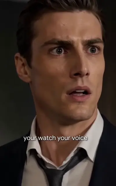 Ethan caught shocked in the doorway