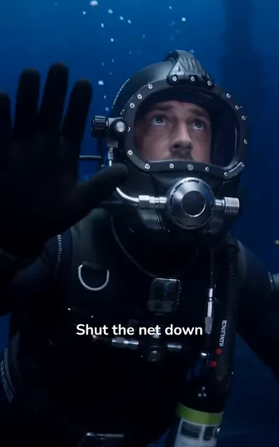 Kira holding the passage