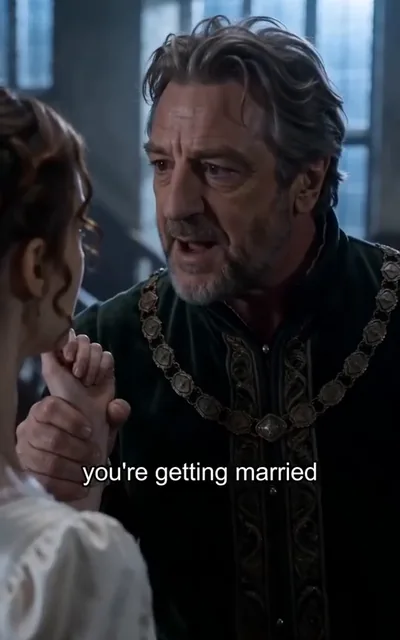 Cecilia's father holding a glass